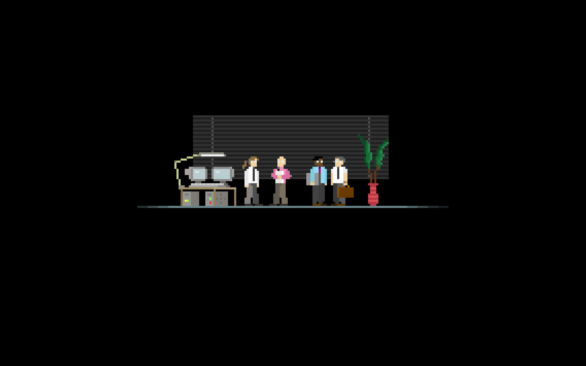 The Office - Pixel Art Background
