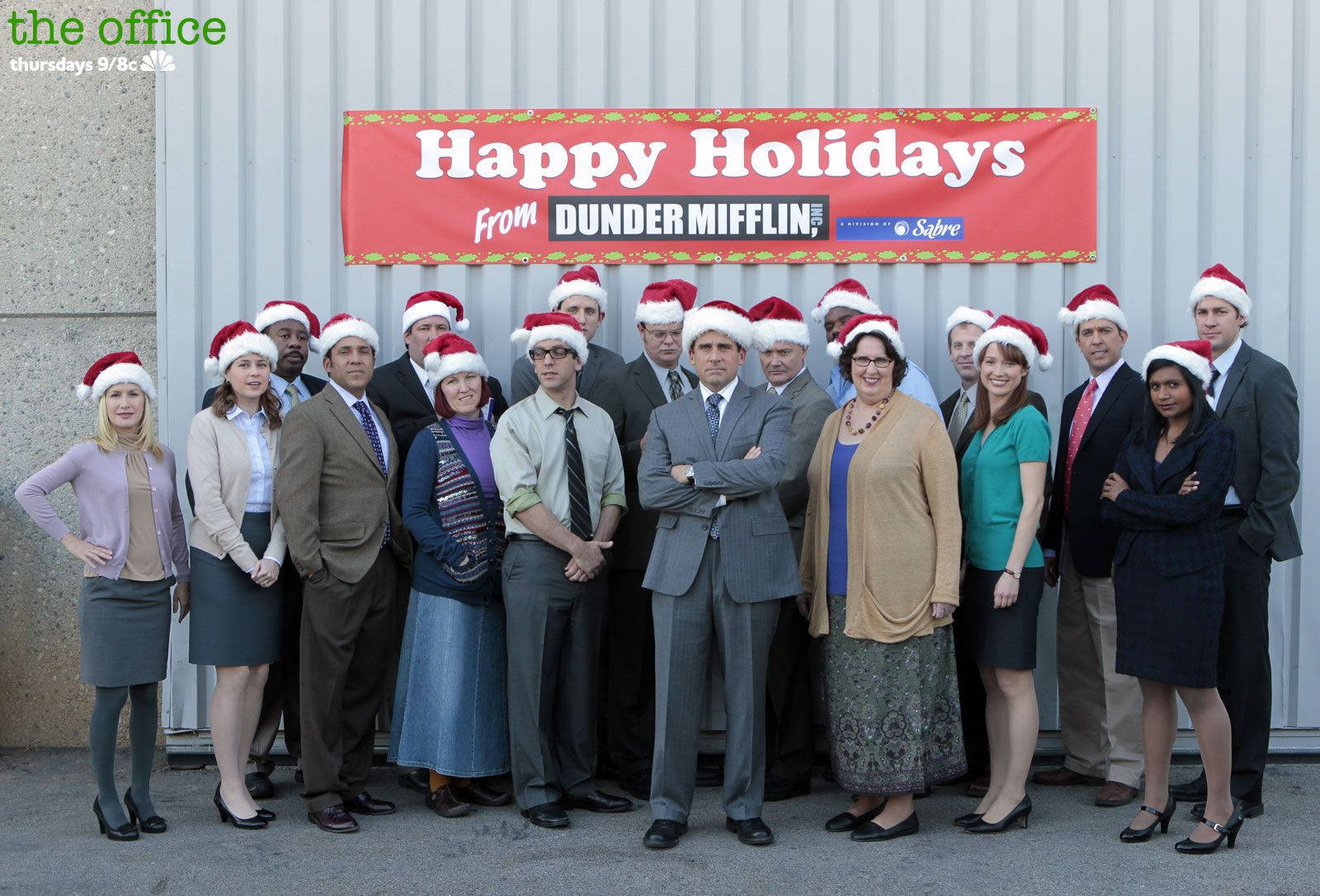 The Office Us Christmas Poster Background