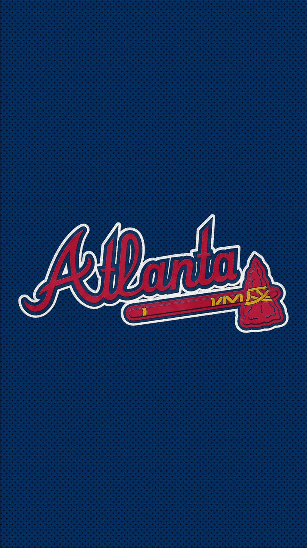 The Official Atlanta Braves Iphone Wallpaper! #gobraves Background