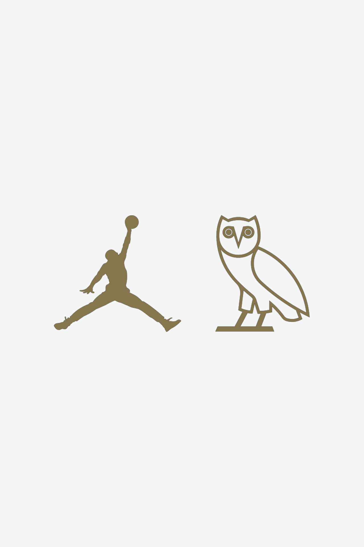 The Official Logo Of Canadian Rapper Drake's Record Label Ovo Background