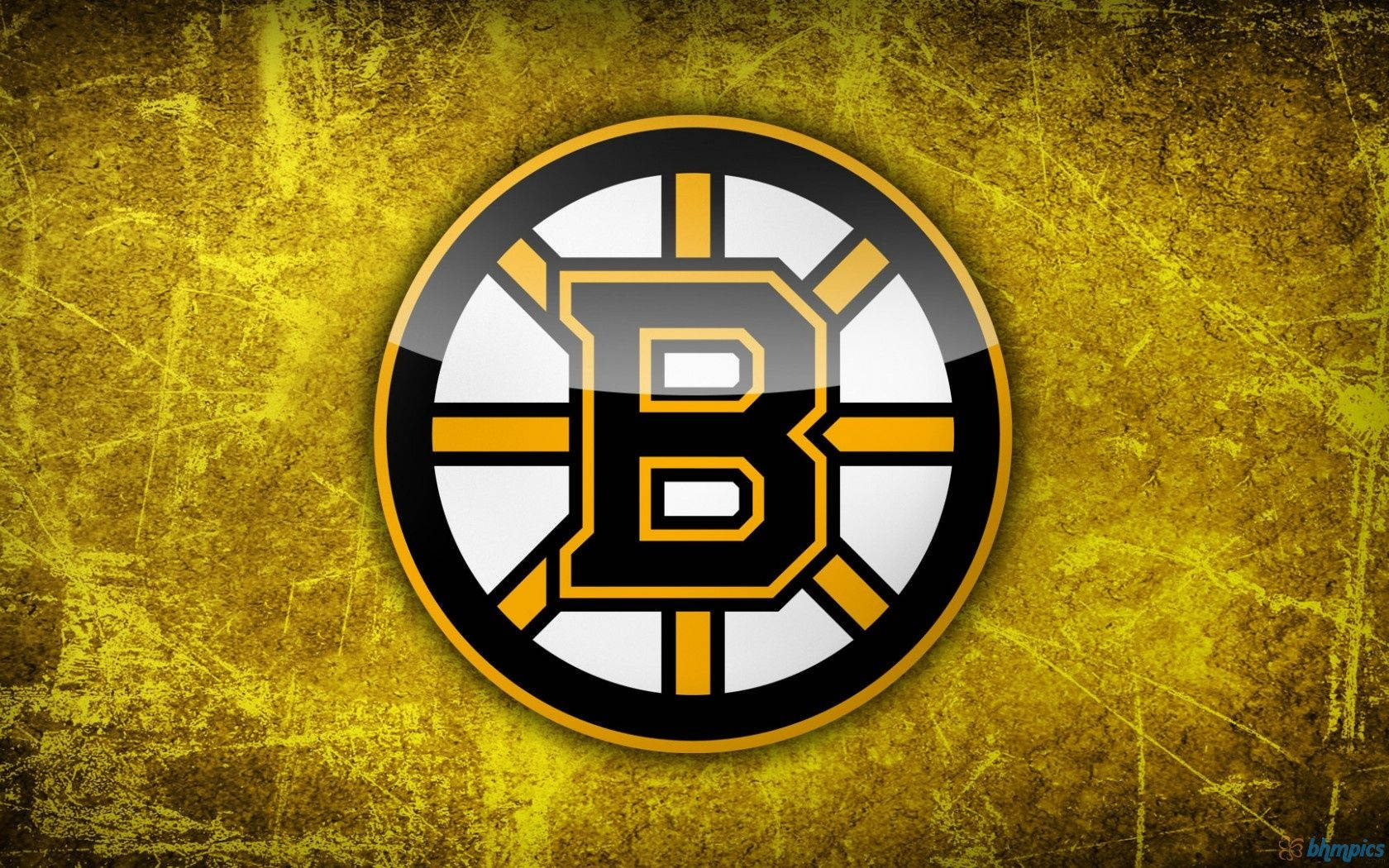 The Official Logo Of The Boston Bruins Background