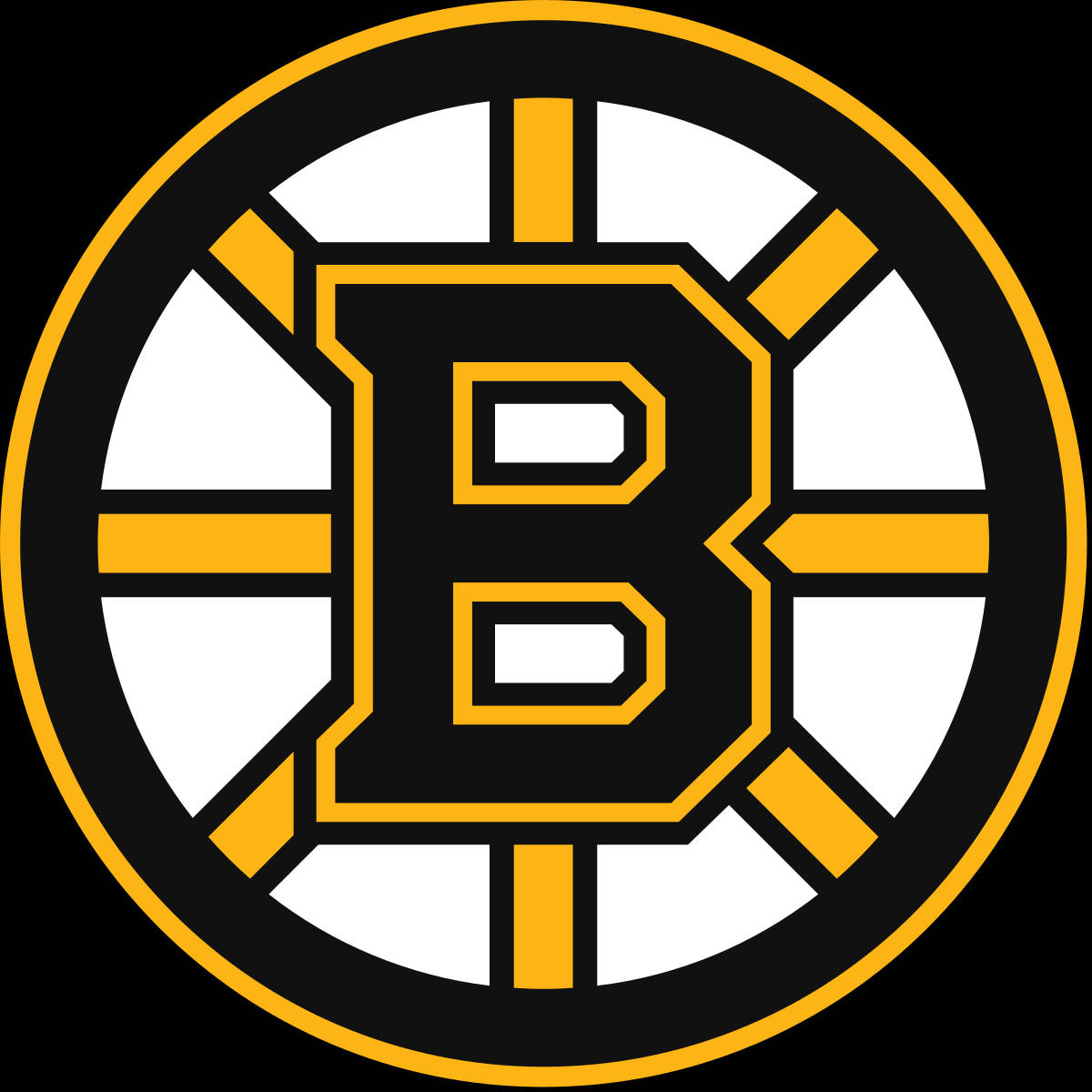 The Official Logo Of The Boston Bruins Background