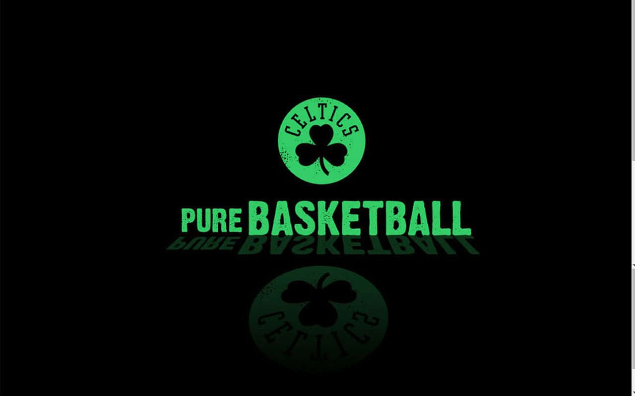 The Official Logo Of The Boston Celtics Background