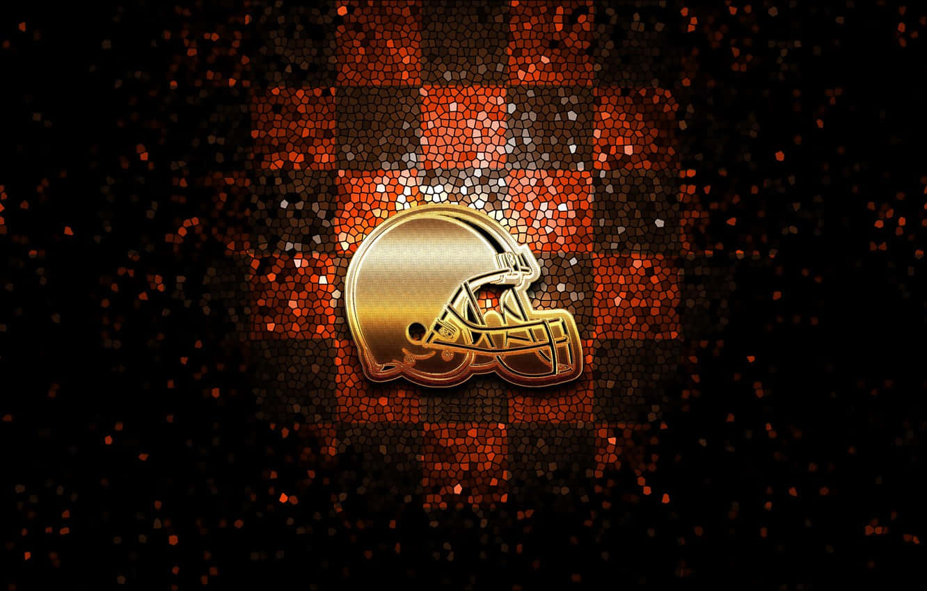 The Official Logo Of The Cleveland Browns Background