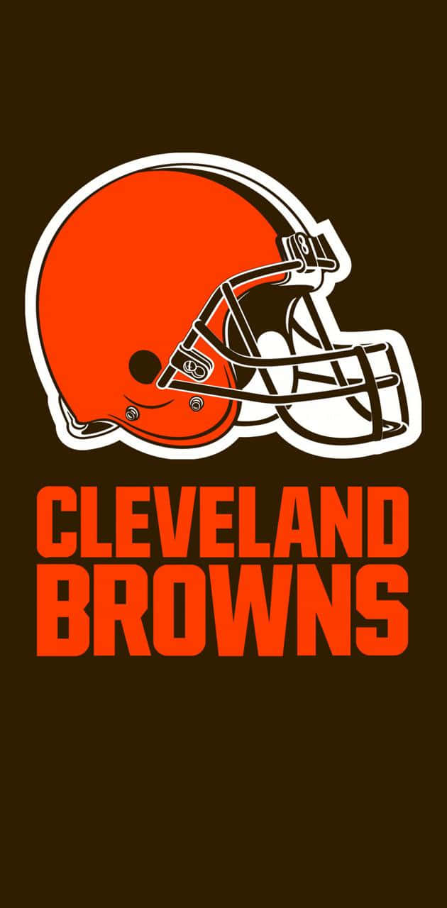 The Official Logo Of The Cleveland Browns Football Team Background