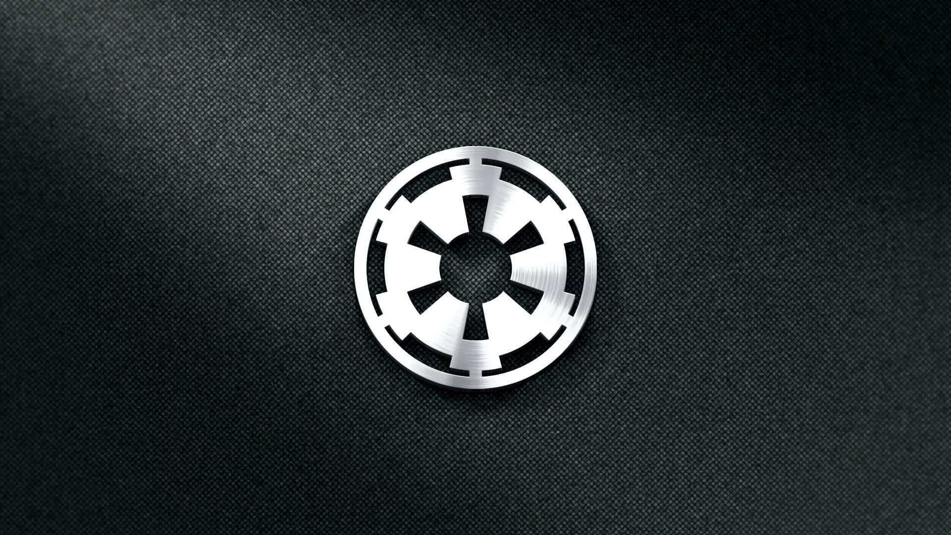 The Official Logo Of The Galactic Empire From The Original Star Wars Trilogy Background