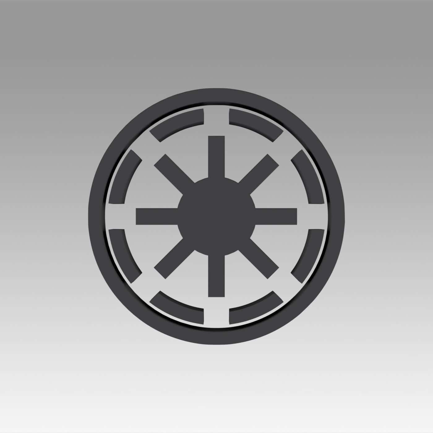 The Official Logo Of The Galactic Empire From The Star Wars Franchise. Background