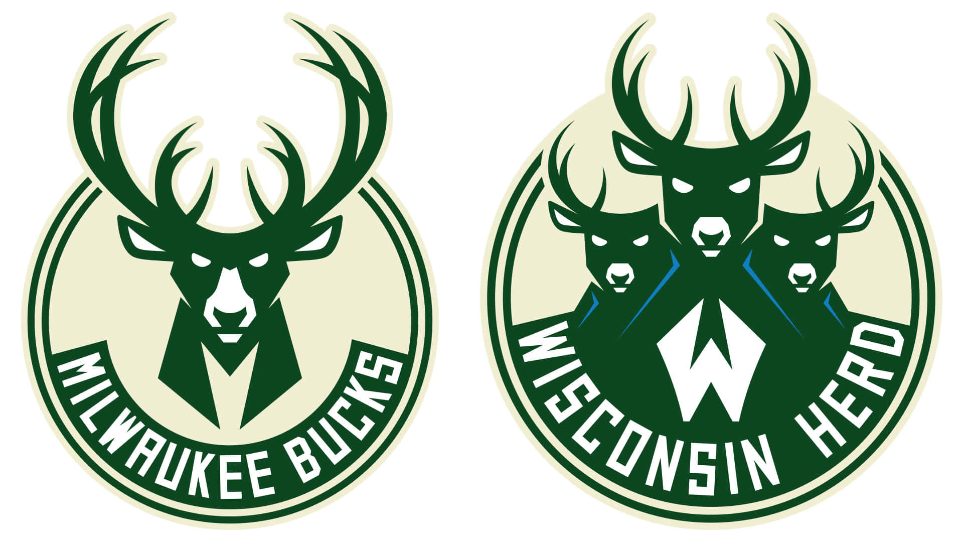 The Official Logo Of The Milwaukee Bucks Background