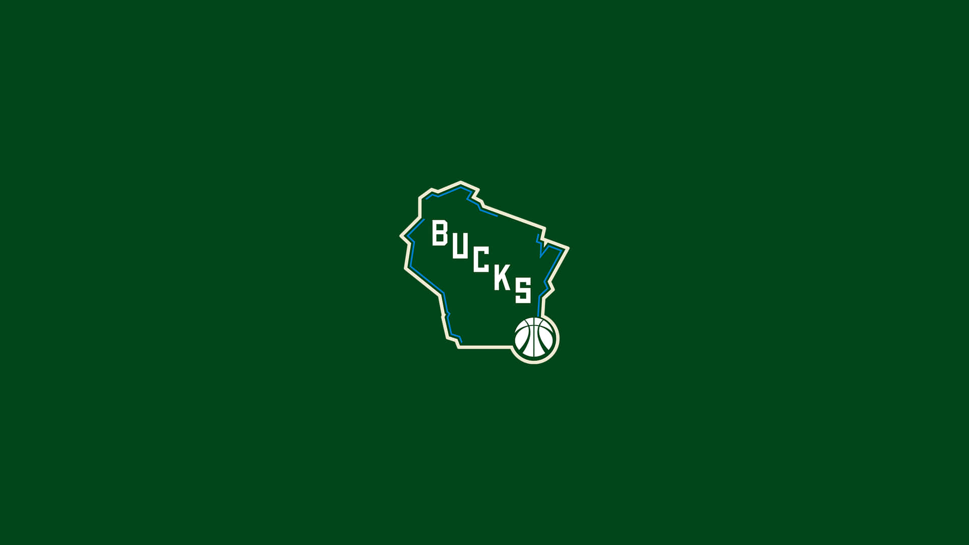 The Official Logo Of The Milwaukee Bucks Background