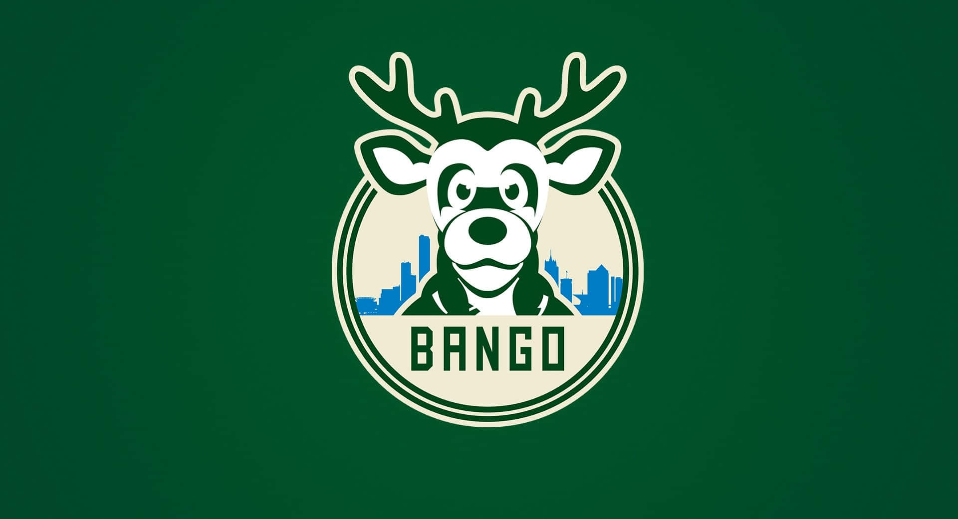 The Official Logo Of The Milwaukee Bucks Background