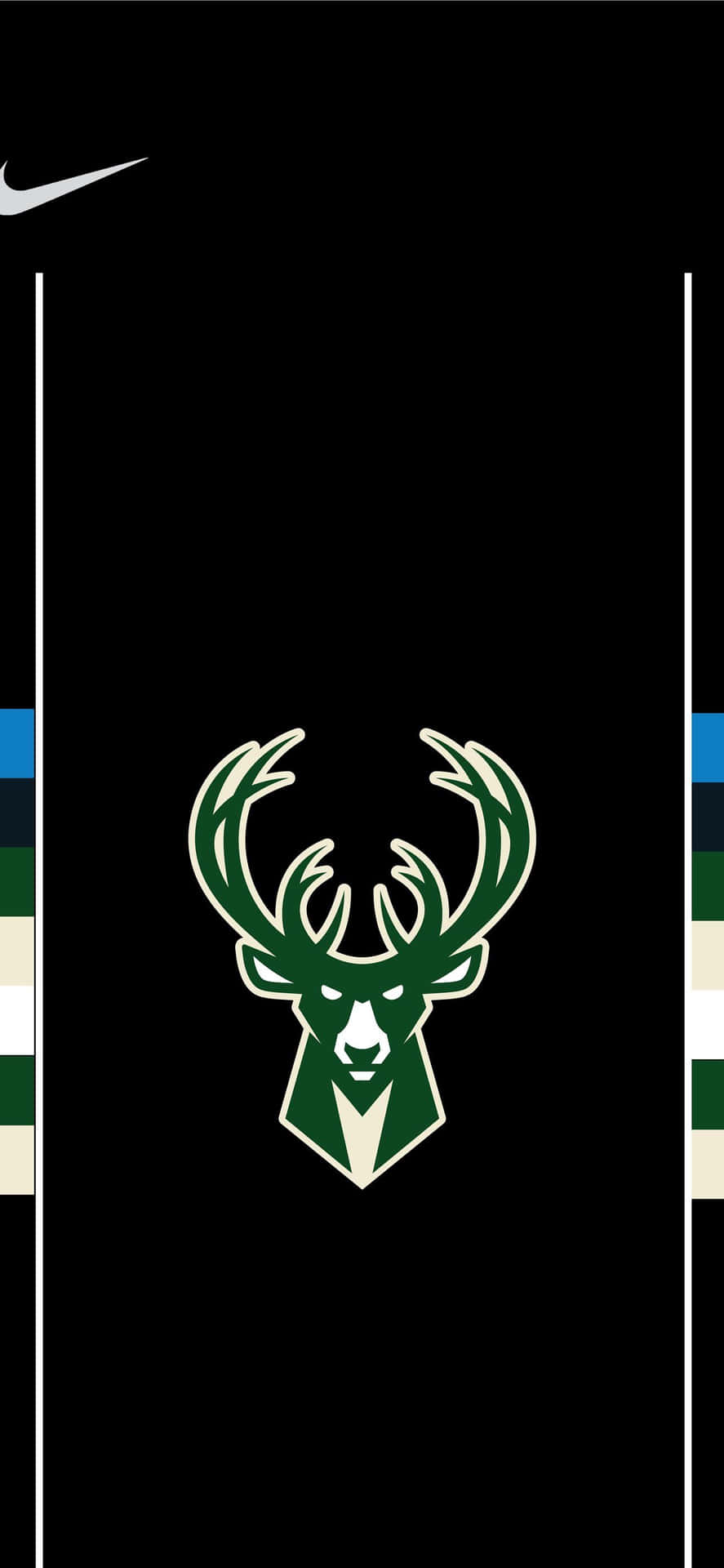 The Official Logo Of The Milwaukee Bucks Background