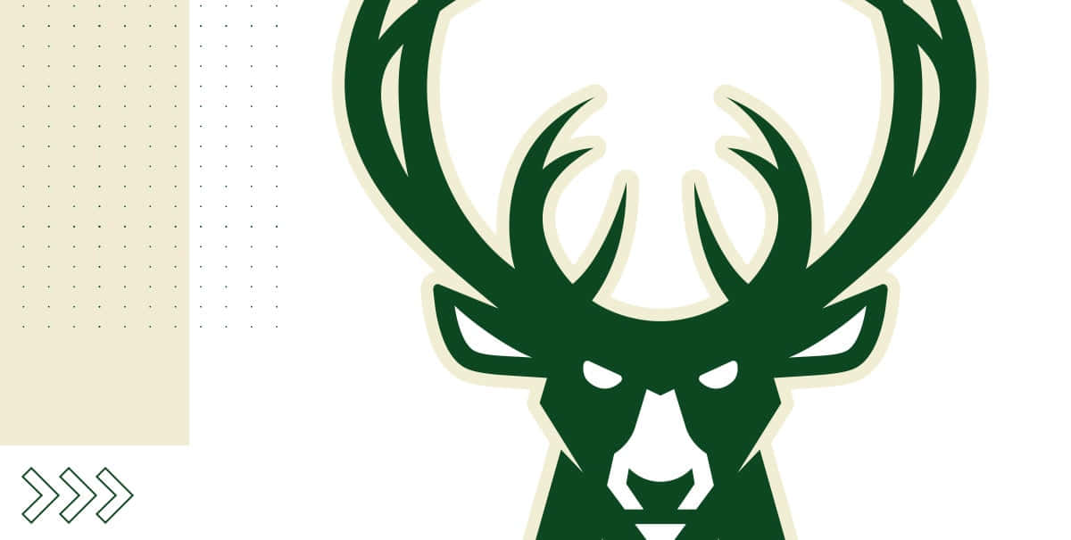 The Official Logo Of The Nba's Milwaukee Bucks Background