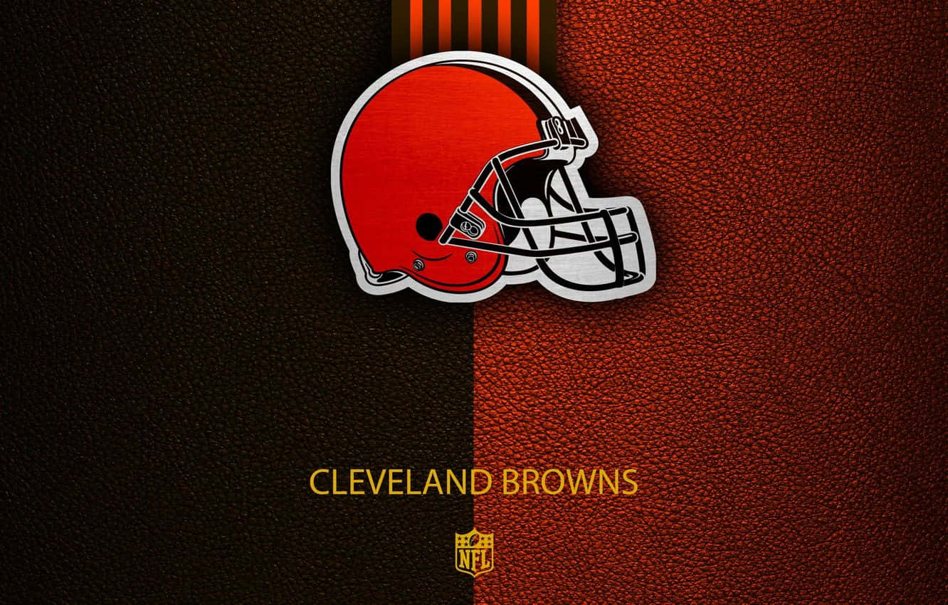 The Official Logo Of The Nfl's Cleveland Browns. Background