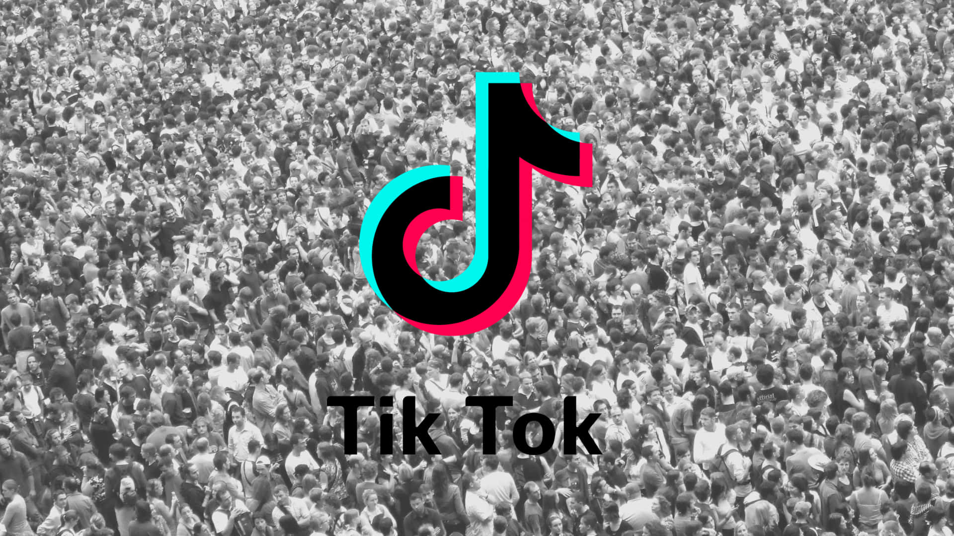 The Official Logo Of Tiktok! Background