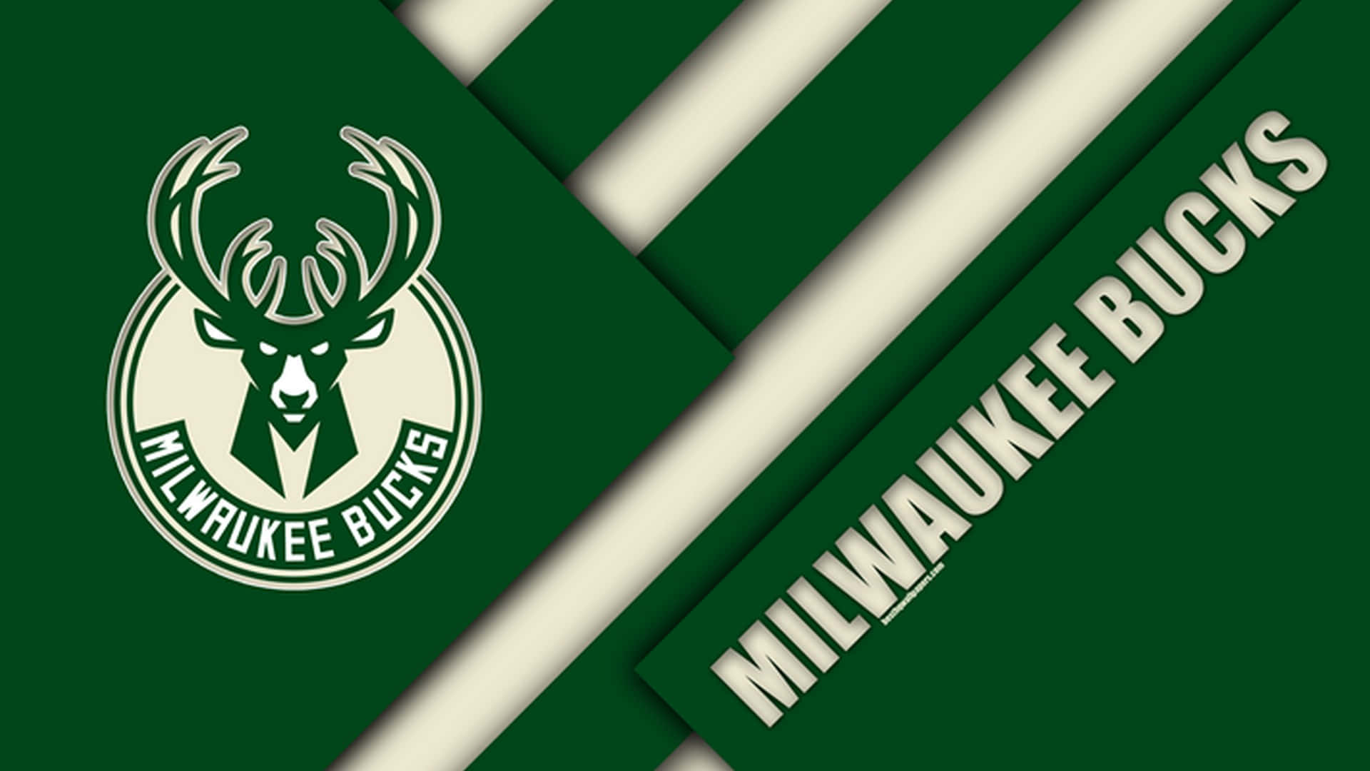 The Official Milwaukee Bucks Logo. Background