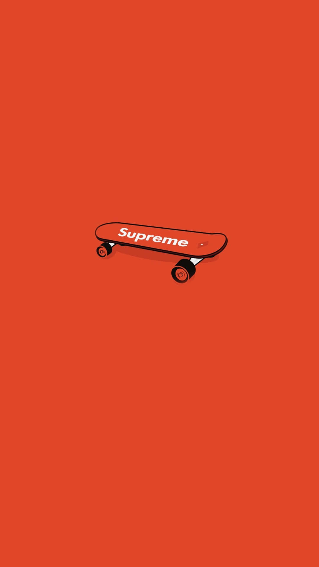 The Official Supreme Logo - A Fashionable And Iconic Sign Of Modern Style Background