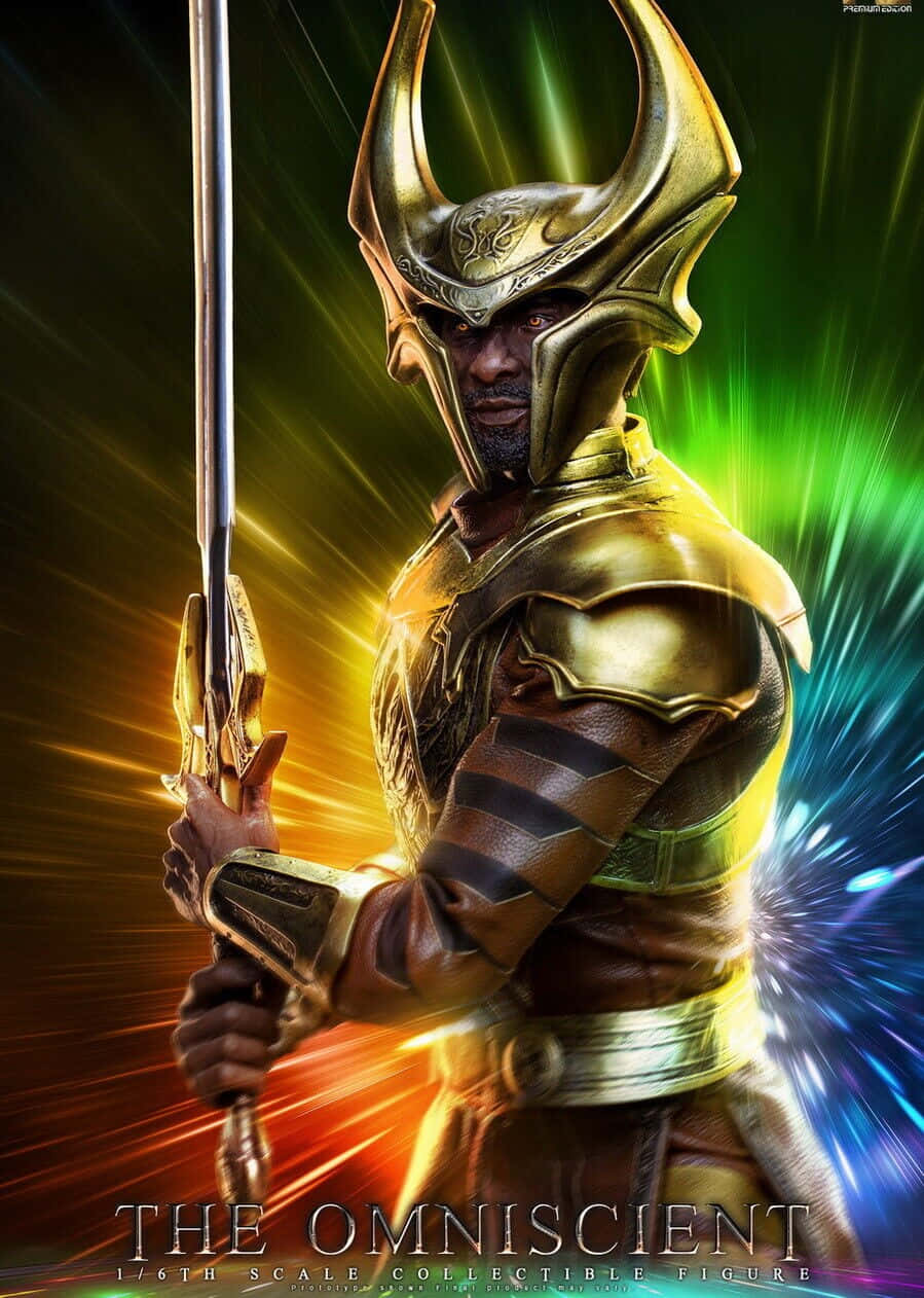 The Omniscient Figure Background