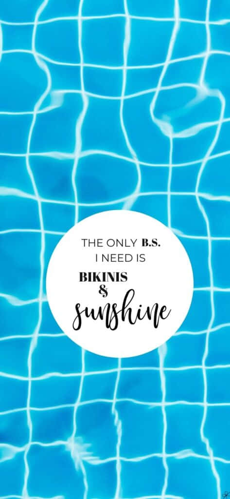 The Only Thing I Know Is Sunshine Background