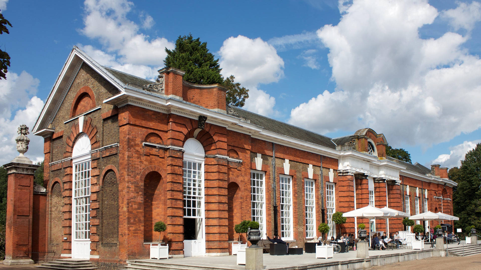 The Orangery Restaurant Kensington Palace Background