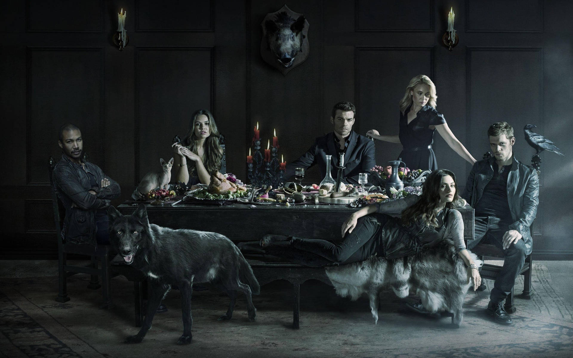 The Originals Cast Gothic Photography Background