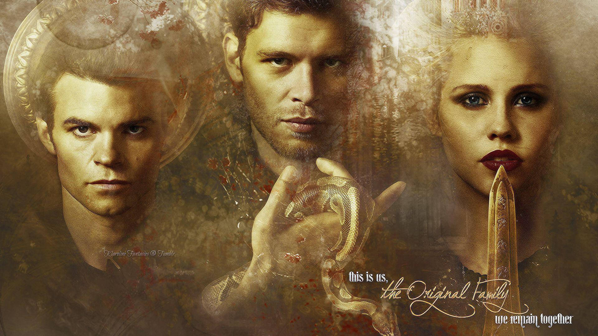 The Originals Characters Brown Aesthetic Background