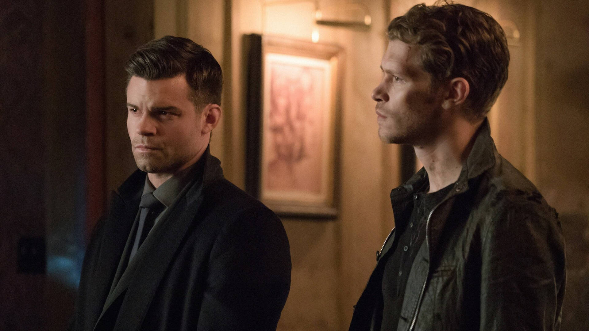 The Originals Mikaelson Brothers Serious Looks Background