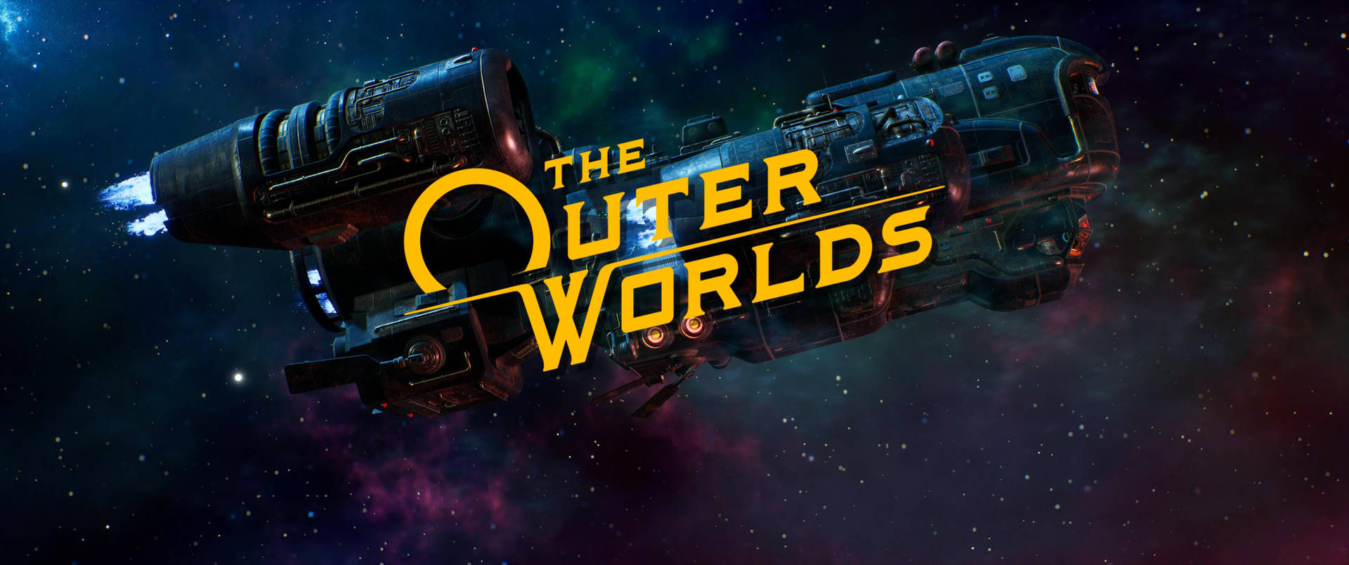 The Outer Worlds Title Screen Background