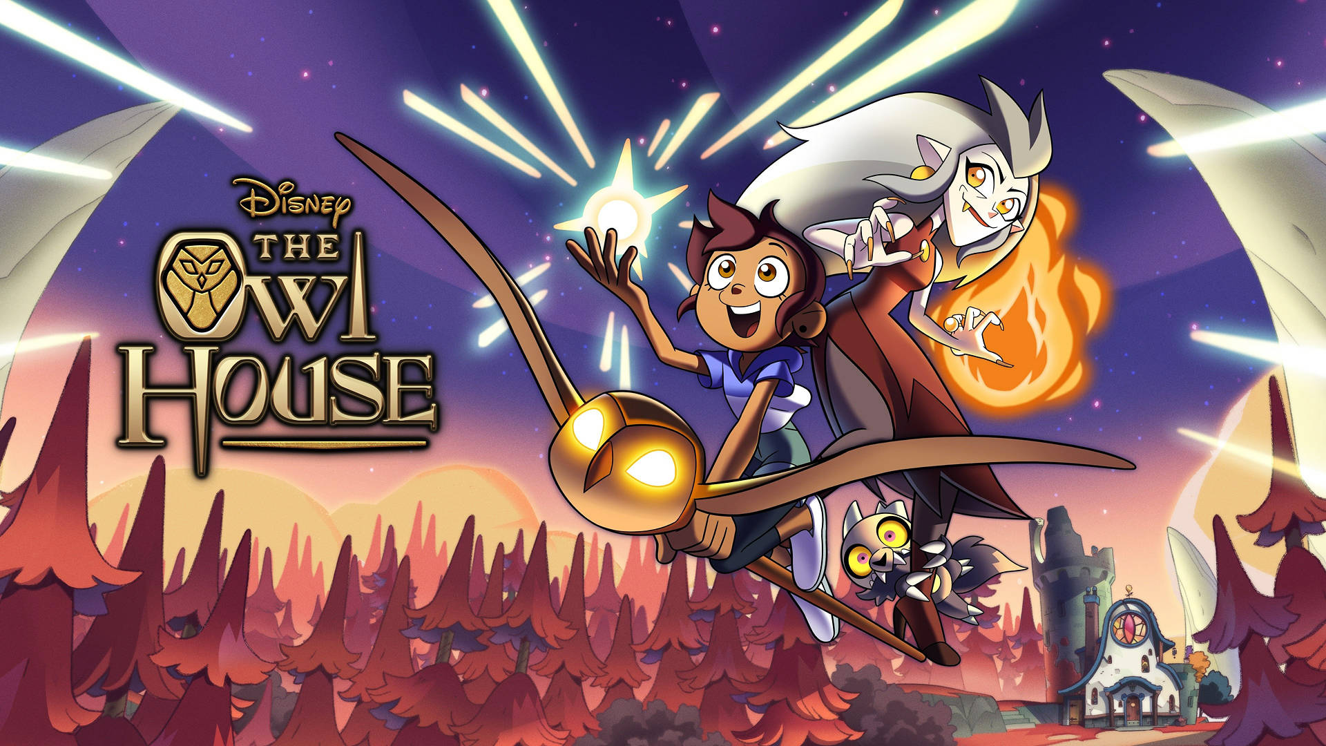 The Owl House Disney Title Background