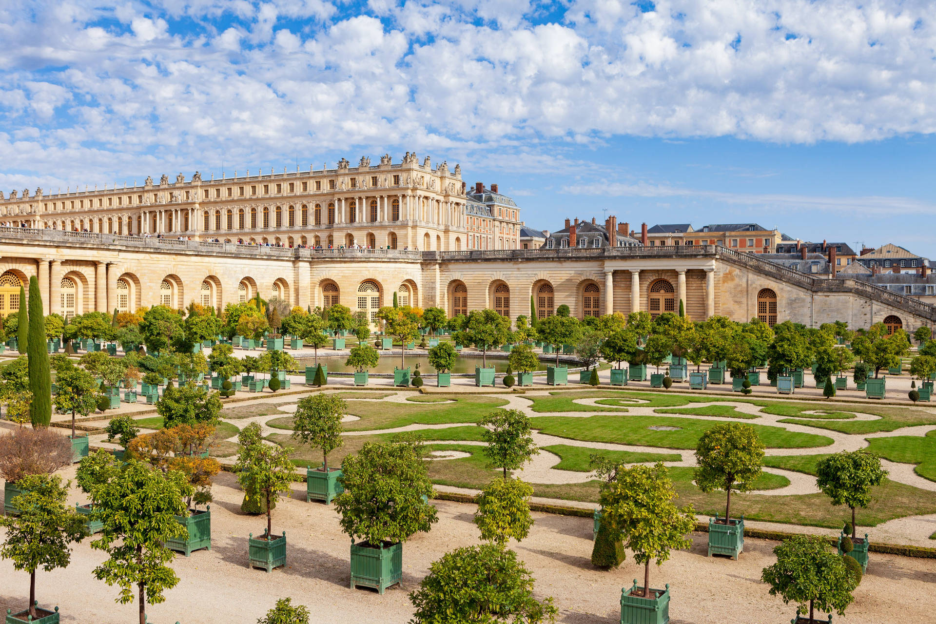 The Palace And The Gardens Of Versailles