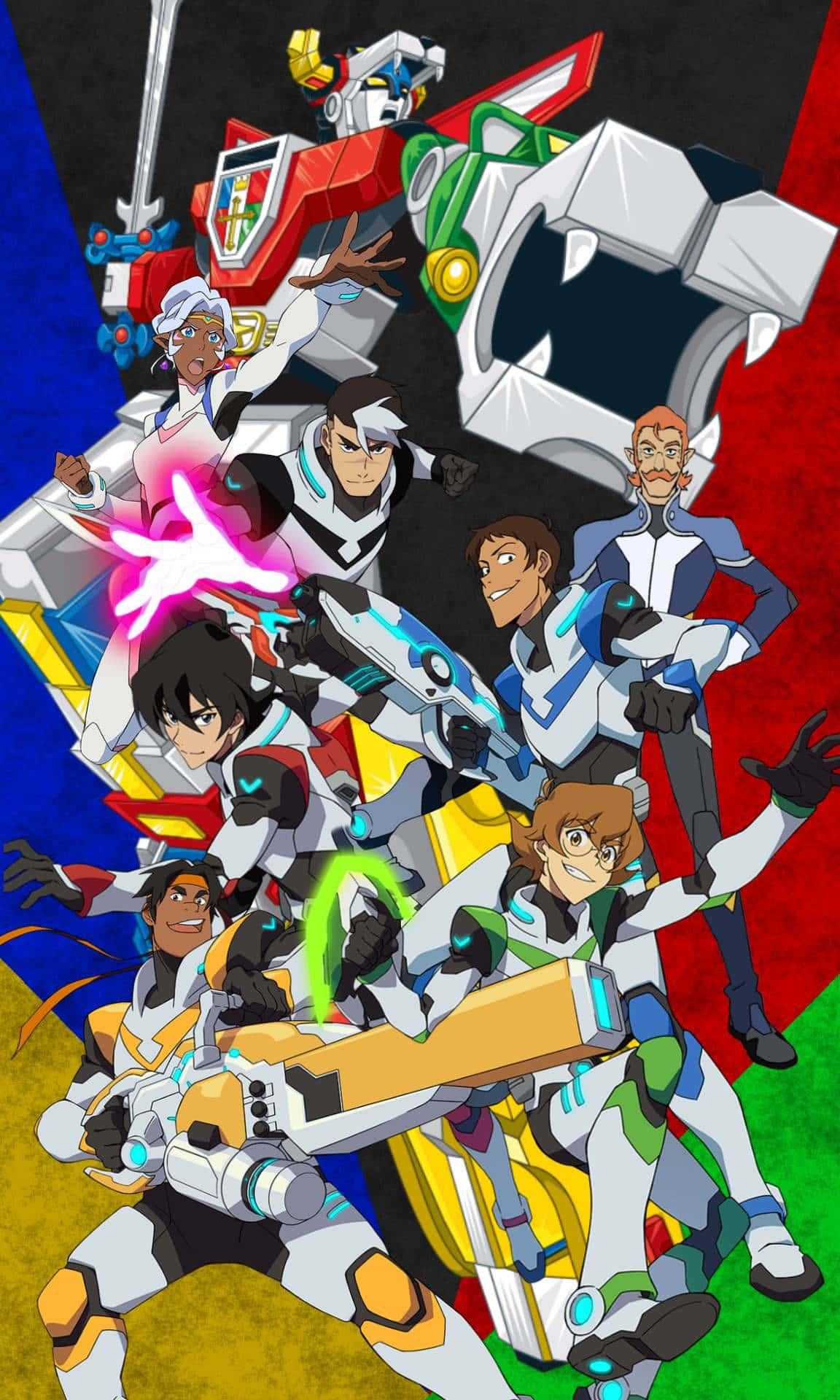 The Paladins Of Voltron Unite! Background