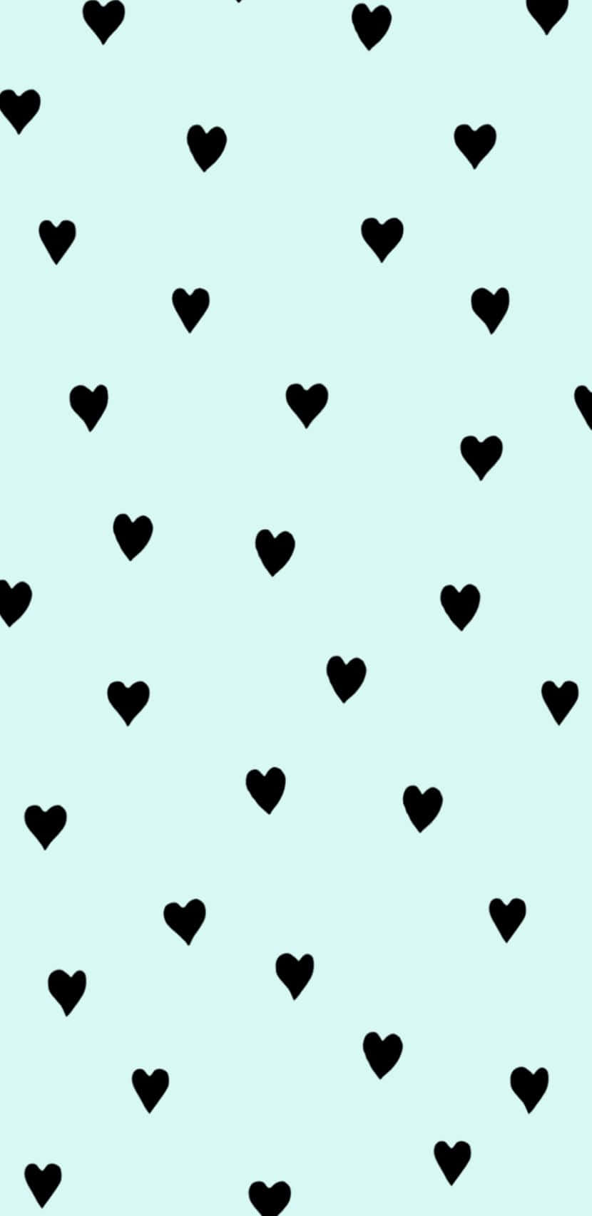 The Perfect Color To Show Someone You Love Them, Mint Green Hearts.