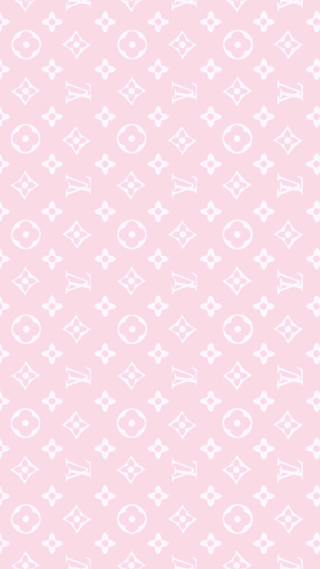 The Perfect Girly Accessory - Louis Vuitton's Pink Monogram Background