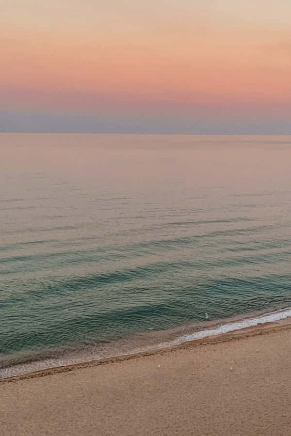 The Perfect Sandy Beaches Of Pastel Beach Background