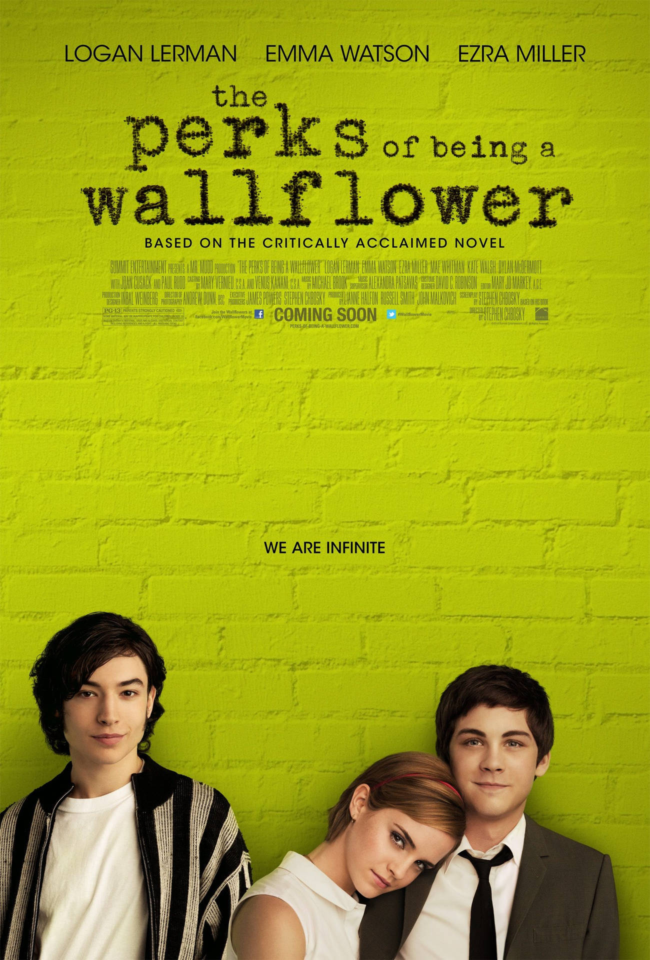 The Perks Of Being A Wallflower Official Poster Background