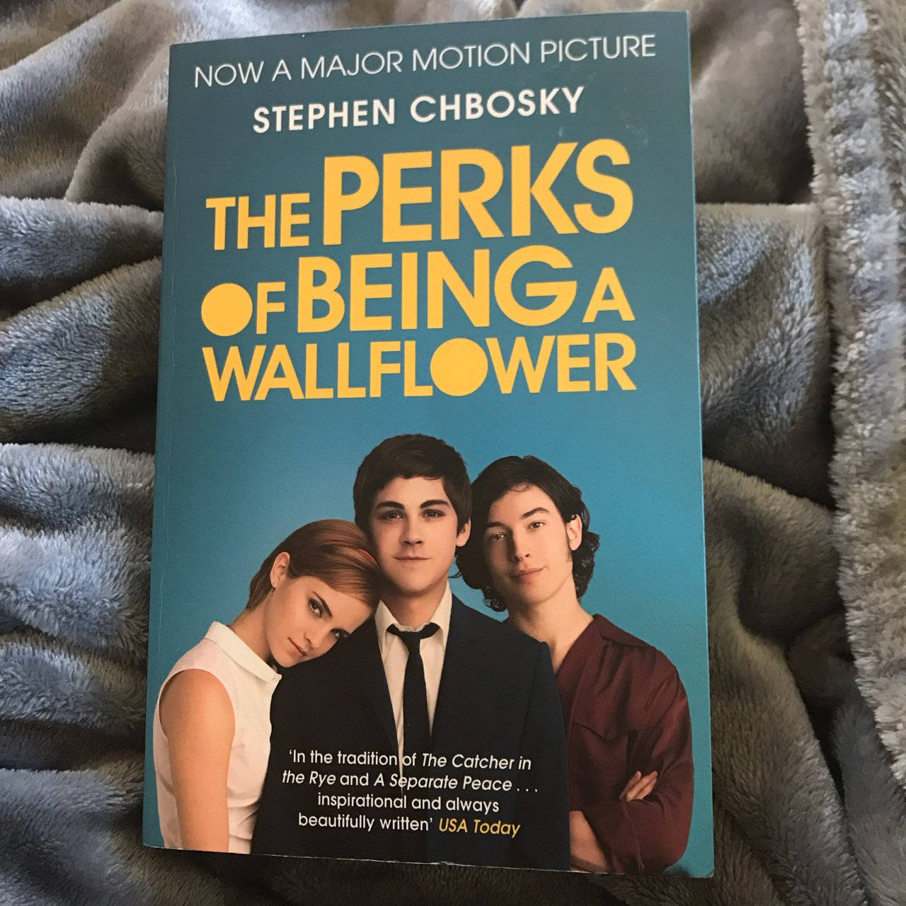 The Perks Of Being A Wallflower's Novel Cover Background
