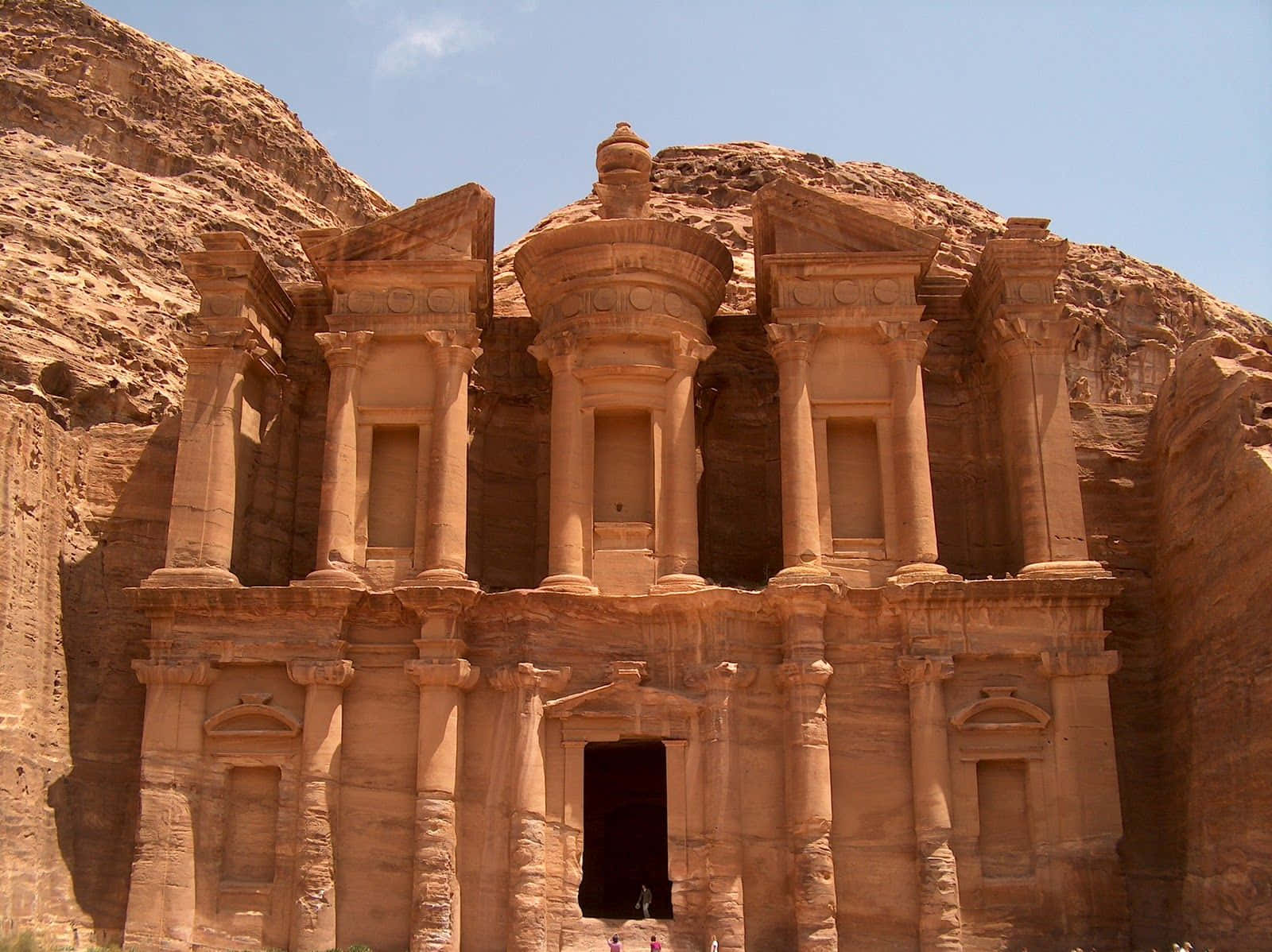 The Petra Monastery In Jordan