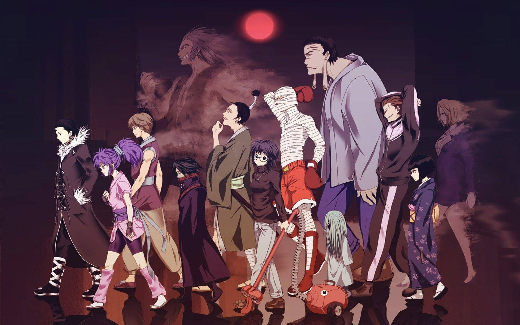 The Phantom Troupe In All Their Glory Background