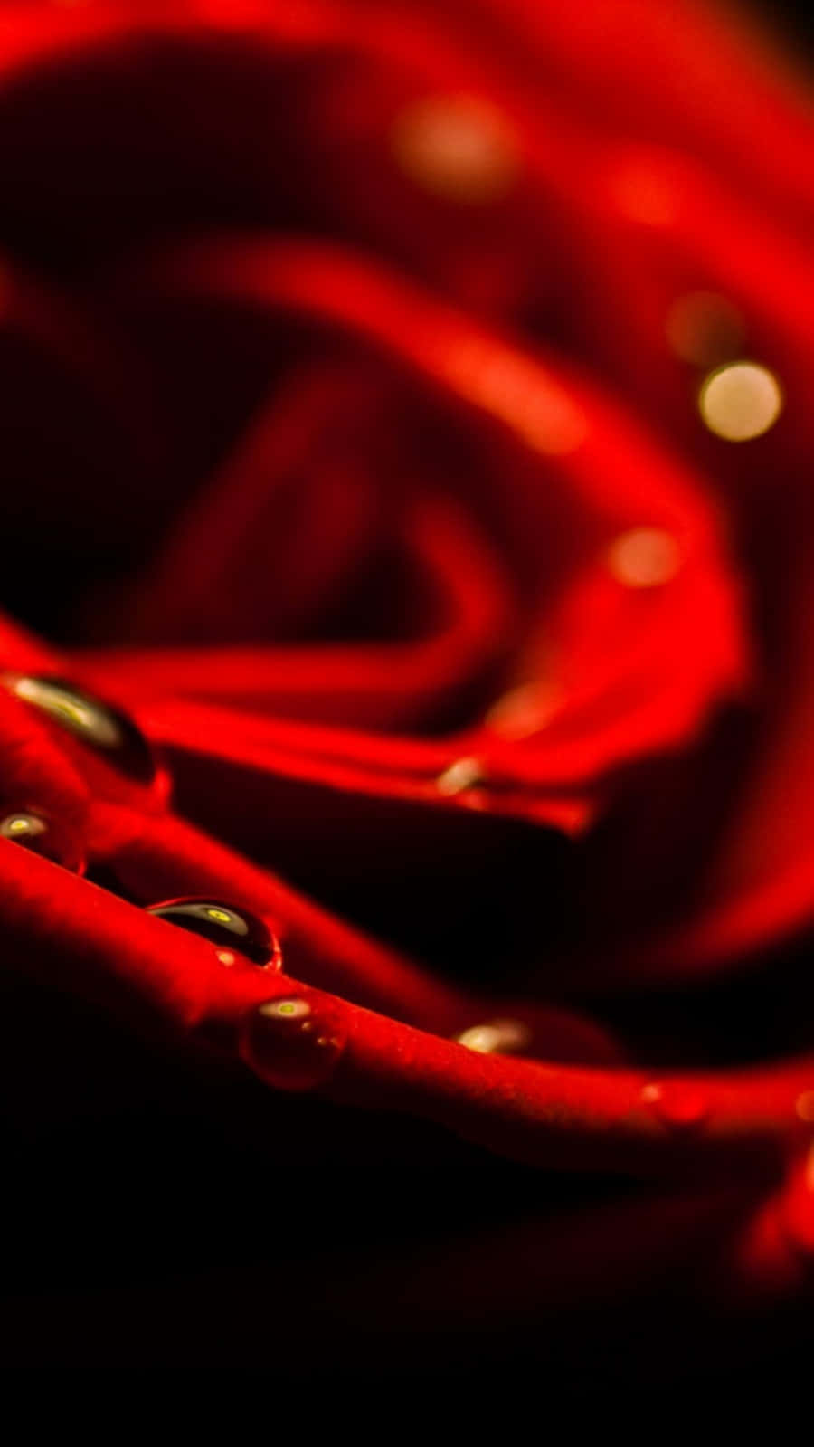 The Phone Of The Future – Red Iphone X Background
