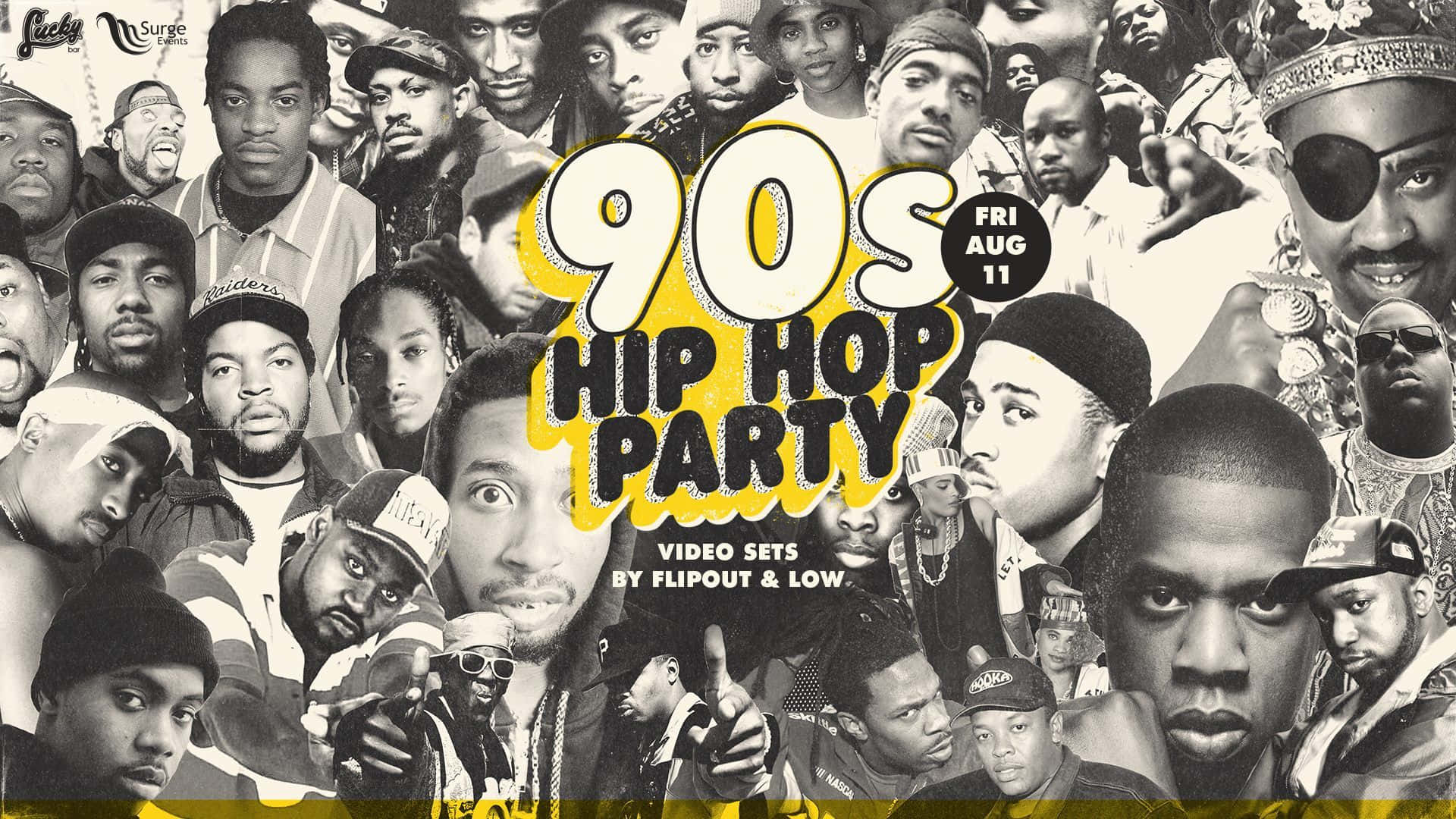 The Pioneers Of 90s Hip Hop Background