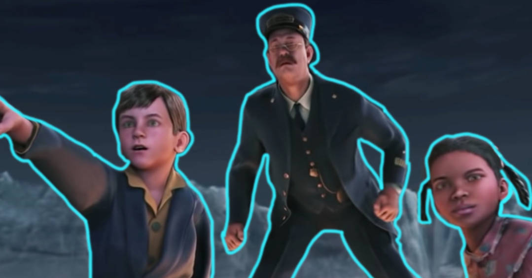 The Polar Express Casts' Cropped Images Background