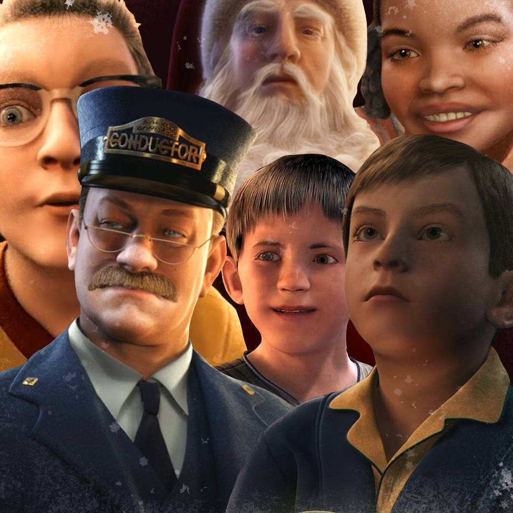 The Polar Express Casts Background