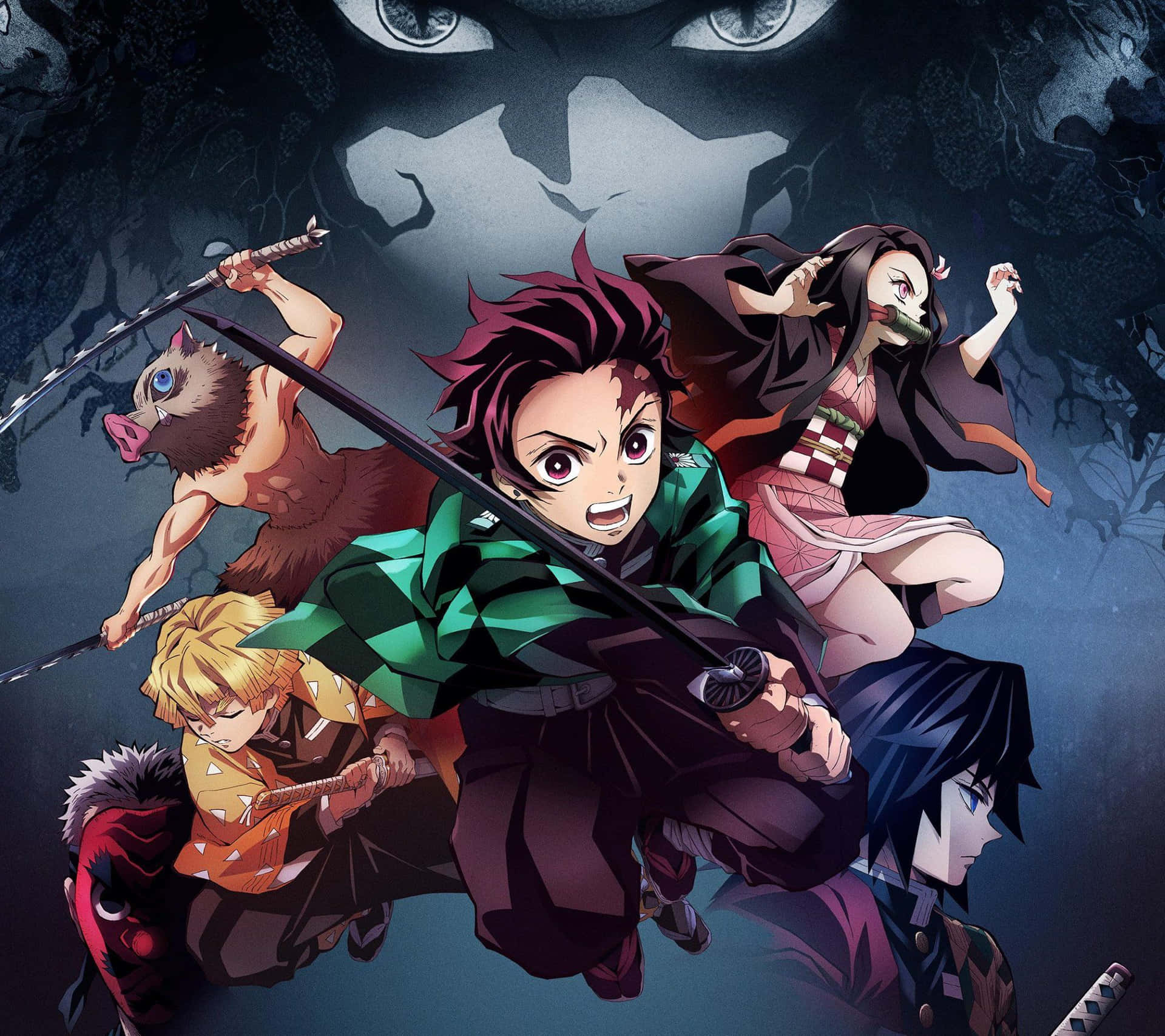 The Poster For The Anime Series, 'the Hero's Fate' Background
