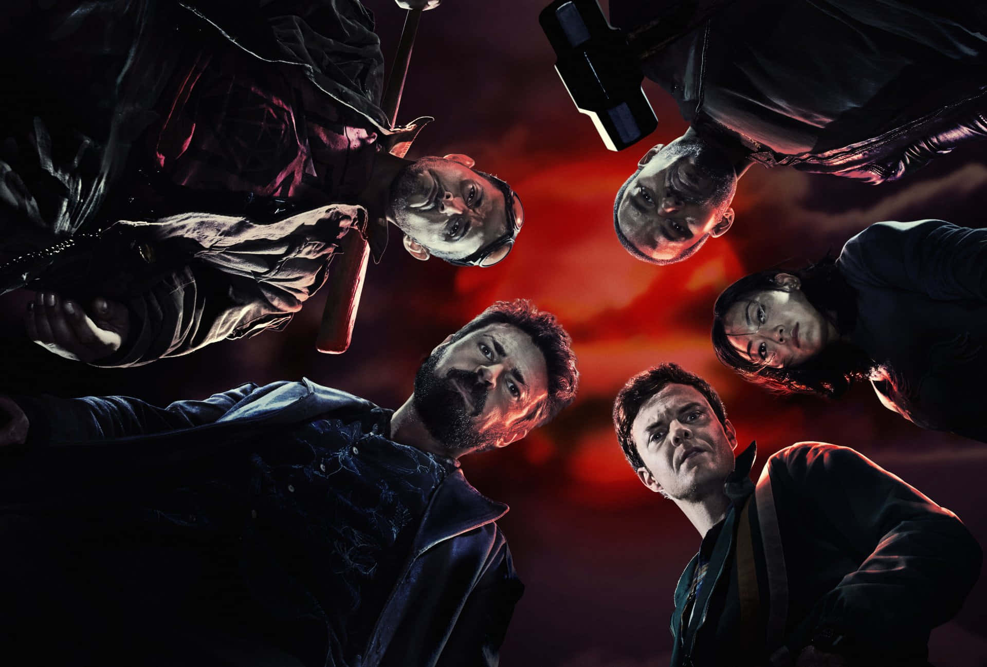 The Poster For The Movie 'the Walking Dead' Background