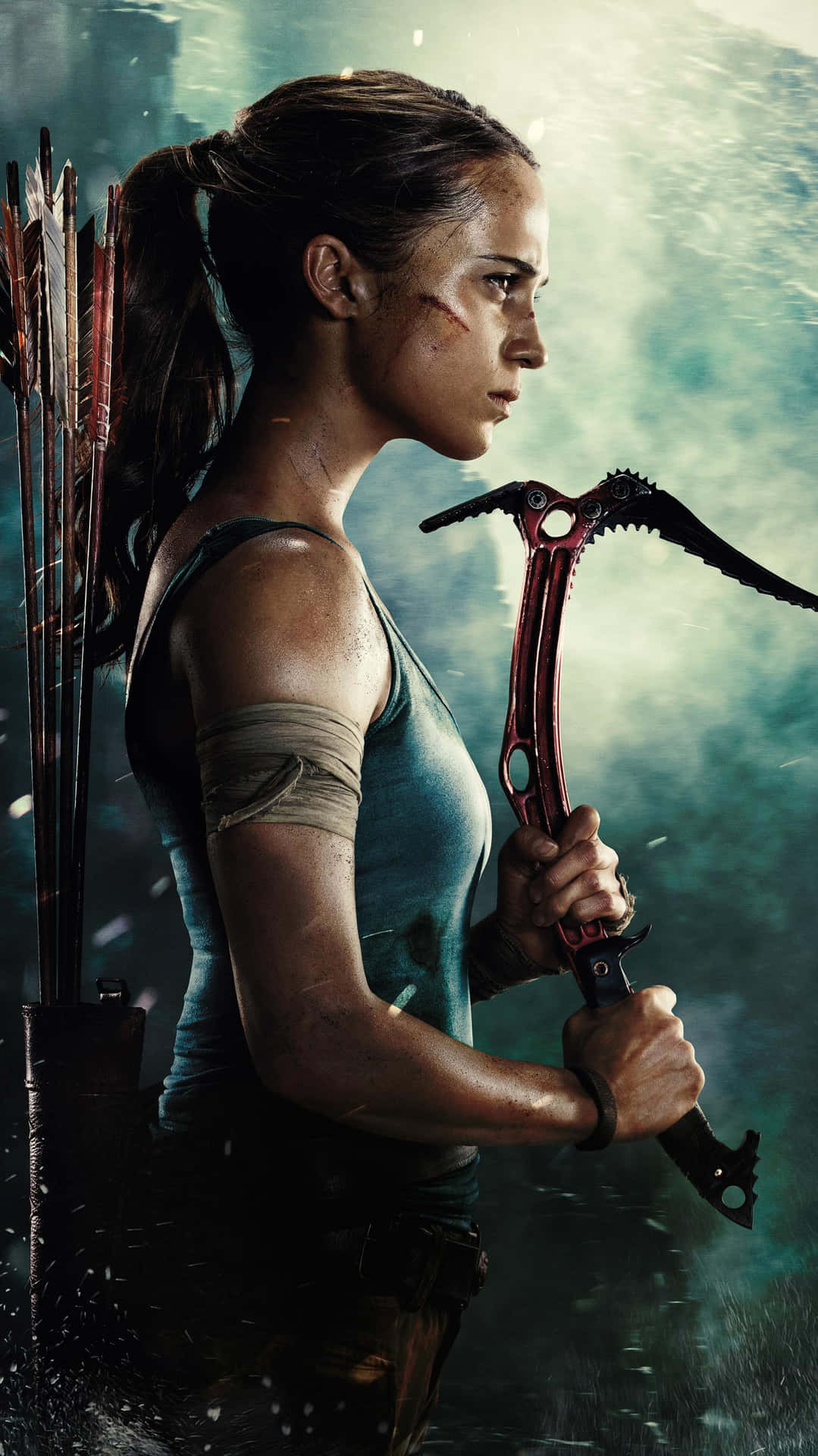 The Poster For Tomb Raider Background