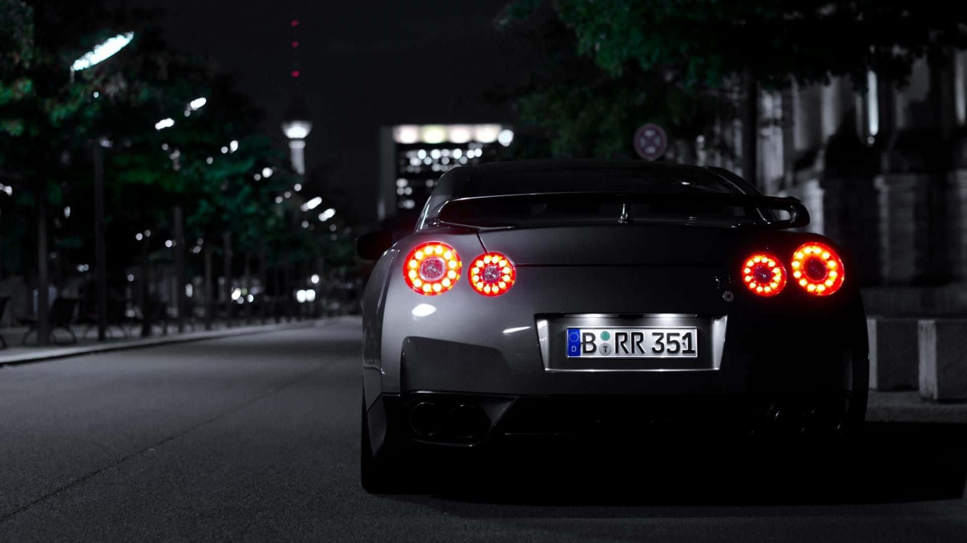 The Power And Speed Of Xtreme: Nissan Gtr R35 Background