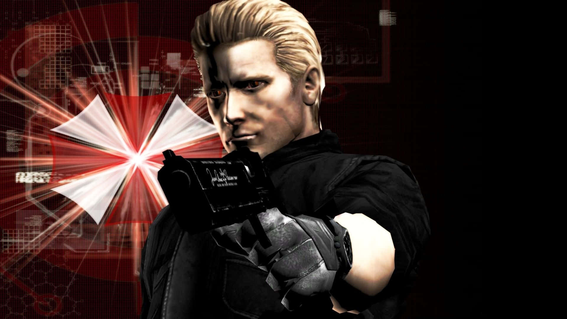 The Power-aweinspiring Albert Wesker Of Resident Evil