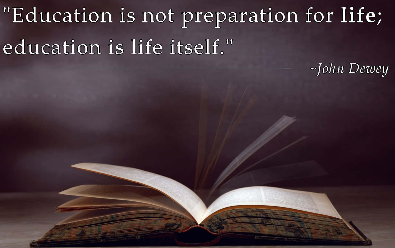 The Power Of Education Background