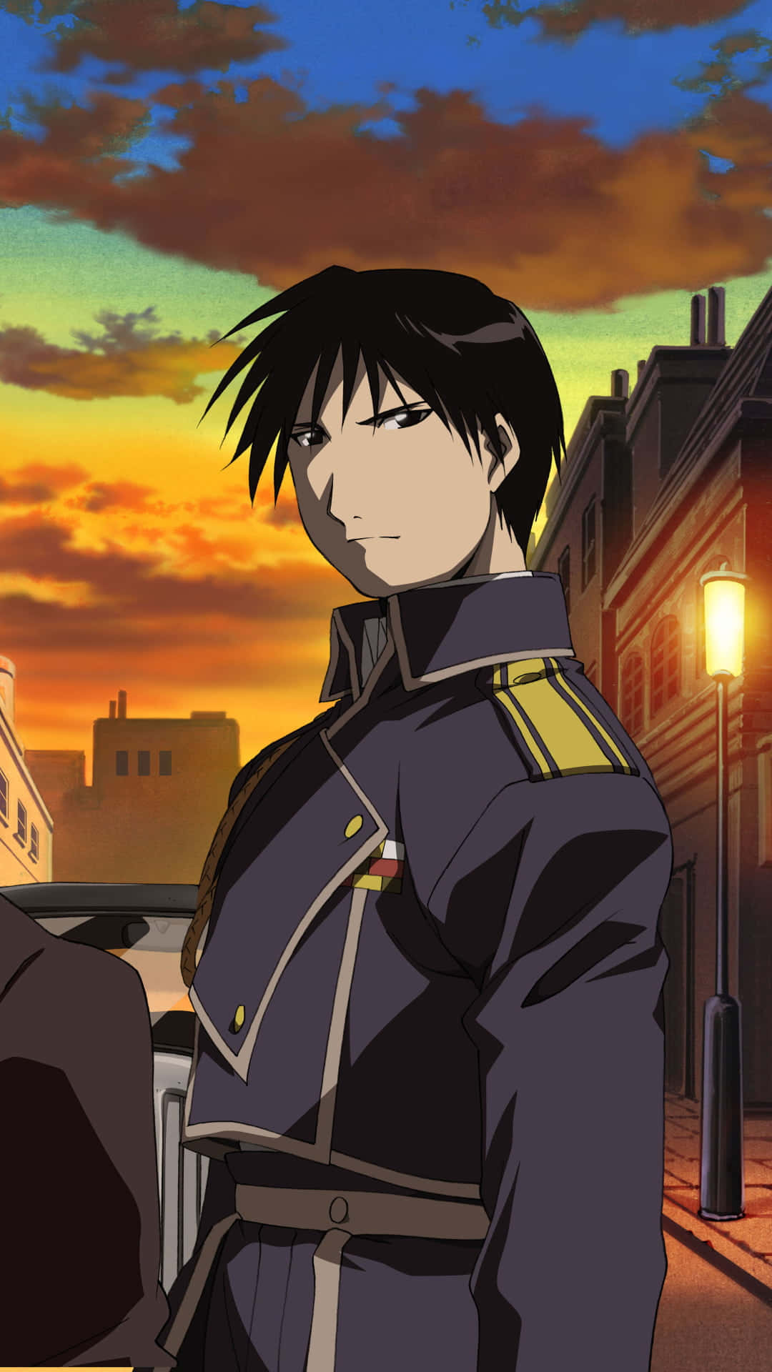 The Power Of Flame Alchemy - Roy Mustang Background