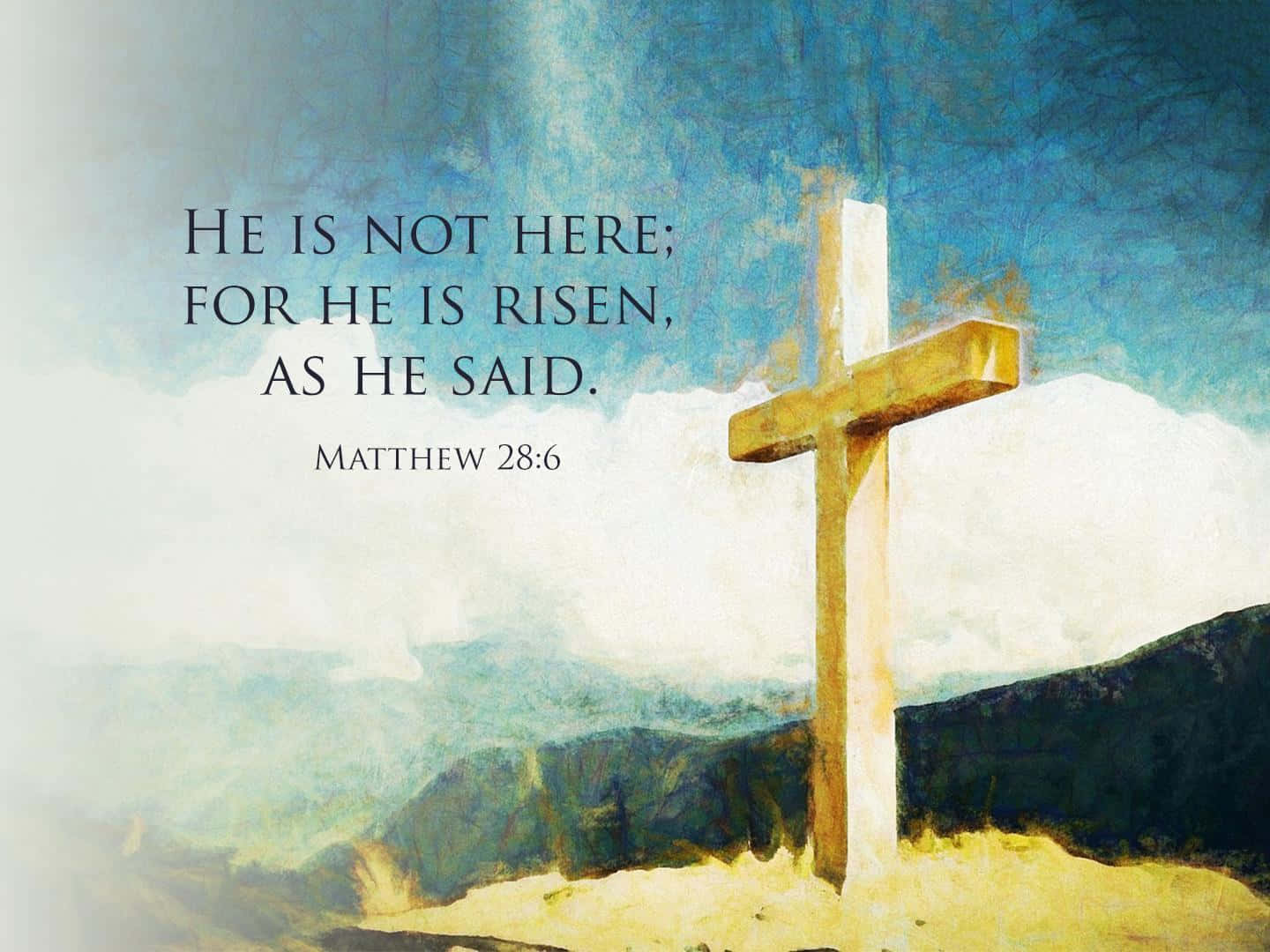 The Power Of Jesus Christ Is Alive And Well Background