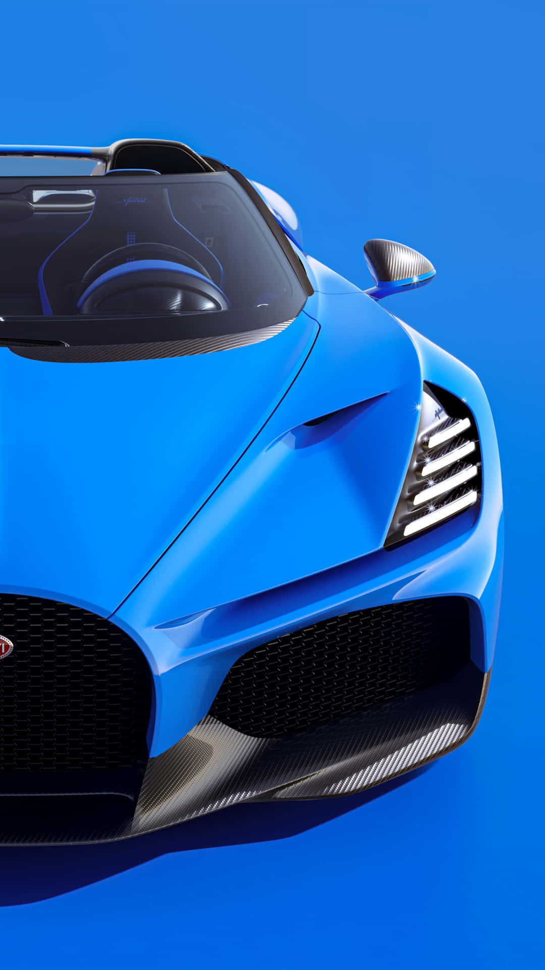 The Powerful Bugatti Phone Background